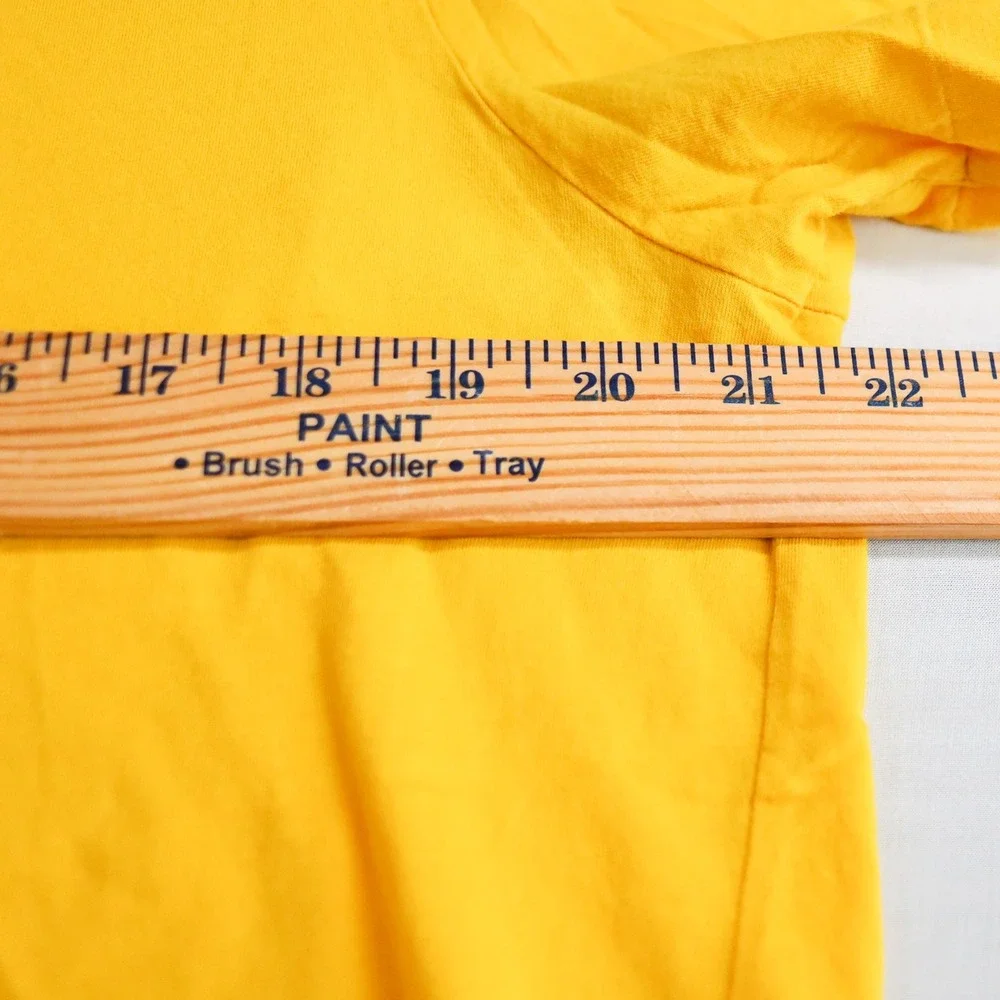 RLX Ralph Lauren T-Shirt Mens XL Yellow Short Sleeve Cotton Logo‎ Graphic Tee